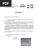 Modèle de Soit Transmis Administratif | PDF