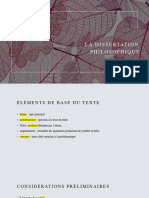 Dissertation Philo Etudiant