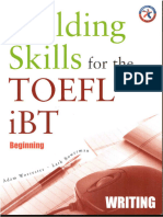 Building Skills For The TOEFL IBT Writing