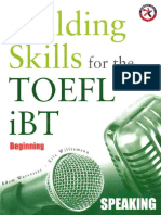Building Skills For The TOEFL iBT Speaking