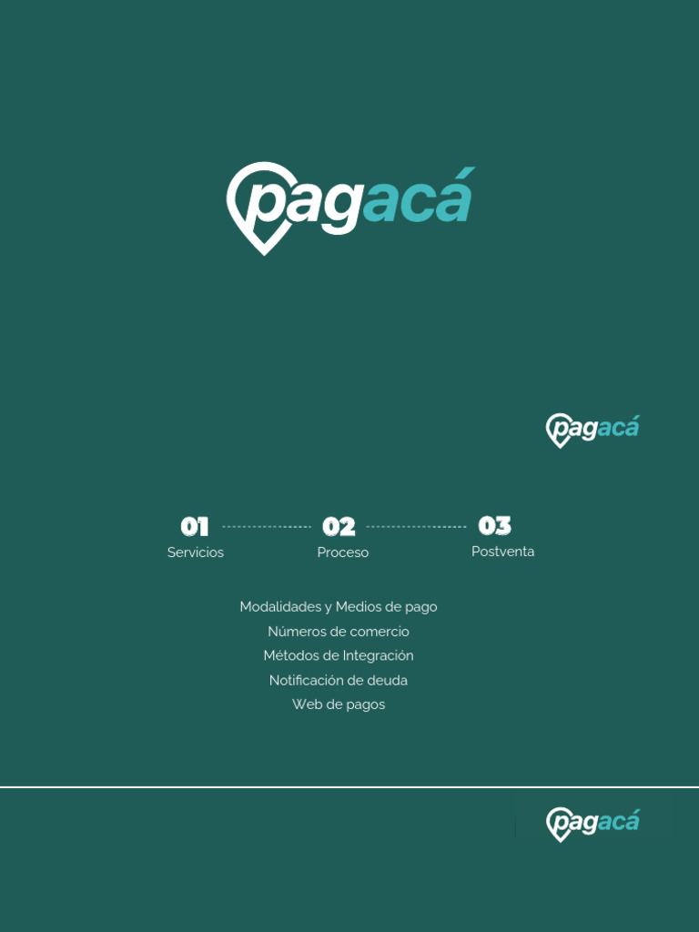 Caracteristicas Comerciales Plataforma Pagaca | PDF | Tecnologías de la ...