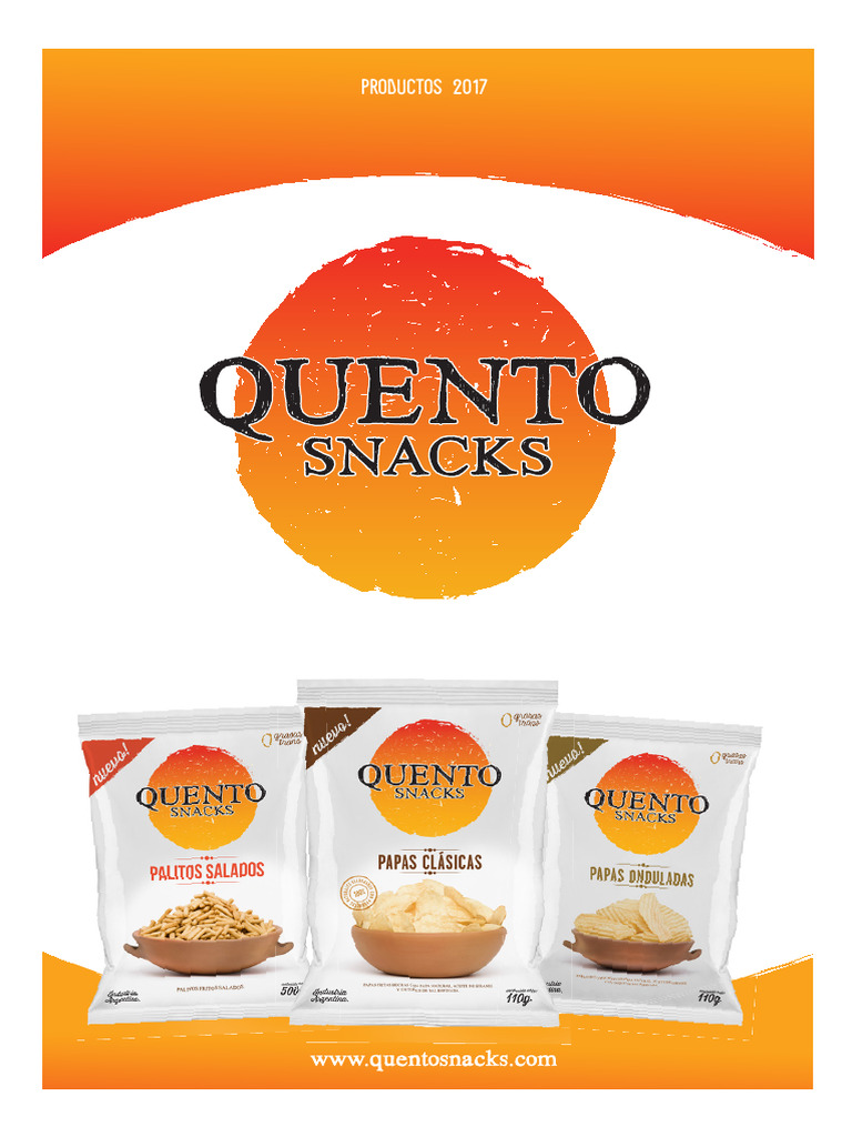 Productos Quento Snacks 2017 | PDF | Cocina de las Americas | Cocina ...
