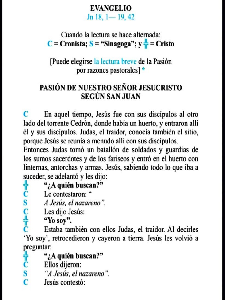 Pasion de Cristo | PDF