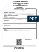 00 F - 870 Factbilidad de Prototitpo