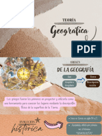 Teoría Geográfica