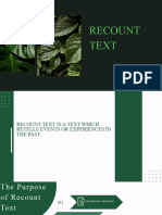 Recount Text PPT