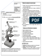 Microscopio y Reglas en El Laboratorio