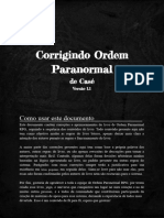 Corrigindo Ordem Paranormal