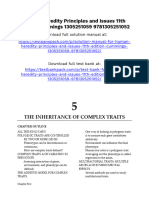 Human Heredity Principles and Issues 11Th Edition Cummings Solutions Manual Full Chapter PDF