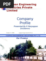 Download Iyappan Engineering Inds P Ltd Intro by api-3827823 SN7154938 doc pdf