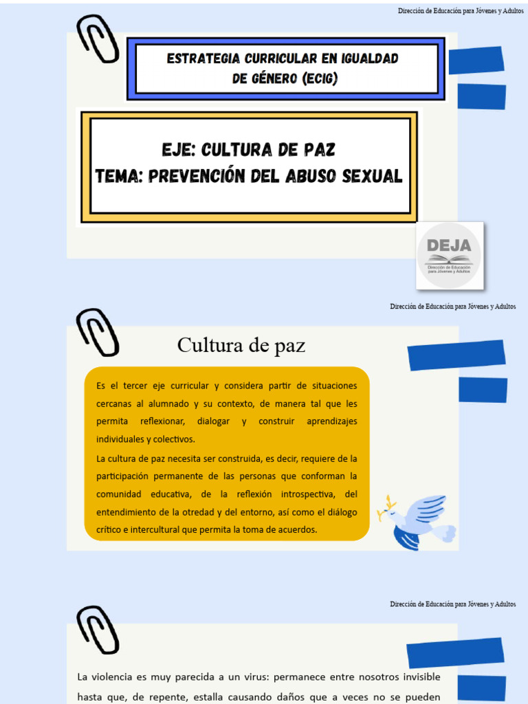 Protocolo de Cultura de Paz Escolar | PDF | Violencia | Igualdad de género