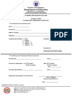 F 015 - Request Form - Lis Ebeis Compliance Certificate