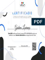 Certificate E1dd2b21