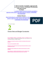 Solution Manual For Microeconomics An Intuitive Approach With Calculus 2Nd Edition Thomas Nechyba 1305650468 9781305650466 Full Chapter PDF