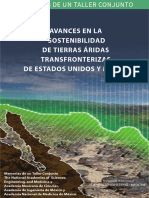 Avances en La Sostenibilidad de Tierras Aridas