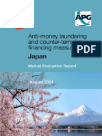 Mutual Evaluation Report Japan 2021