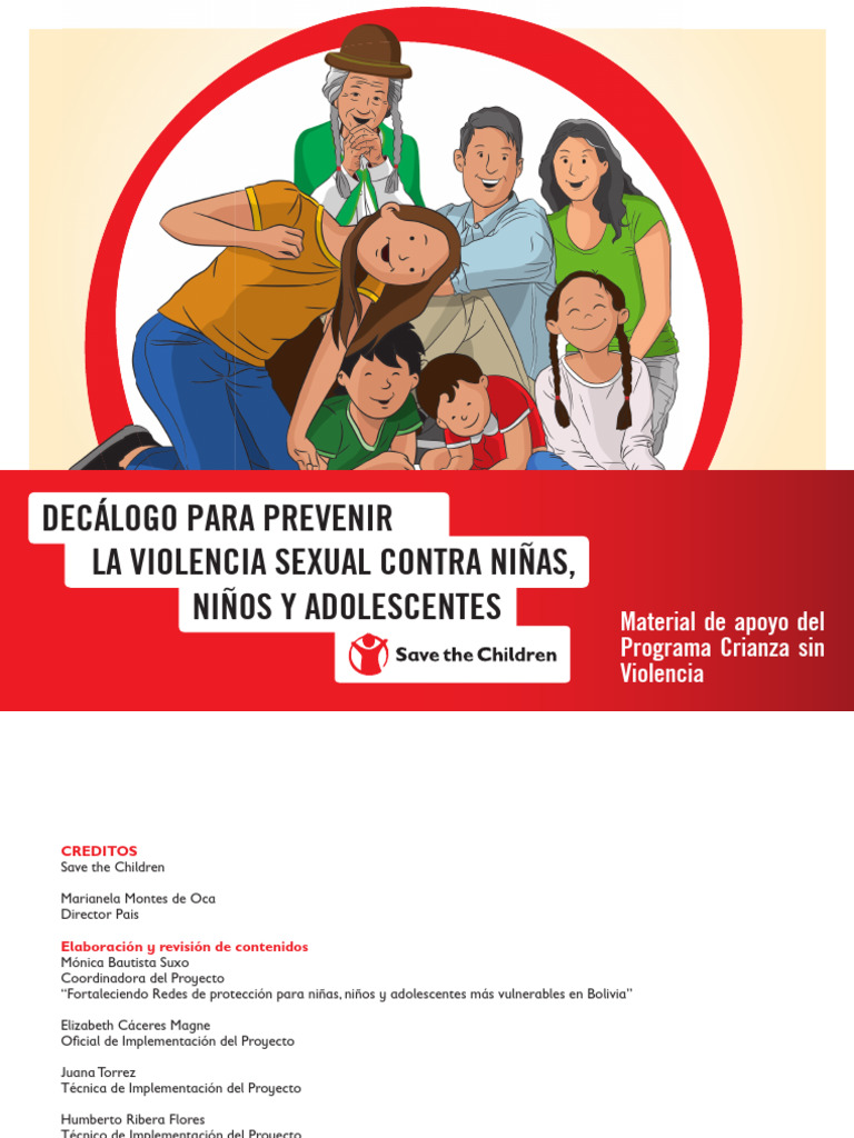 Cartilla Decálogo para Prevenir La Violencia | PDF | Violencia ...