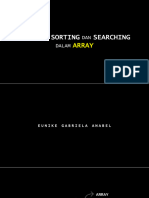 Eunike Gabriela Anabel - X-6 - Informatika - Penggunaan Sorting Dan Searching Dalam Array