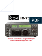 IC-735 Icom Rádio Manual em Portugues