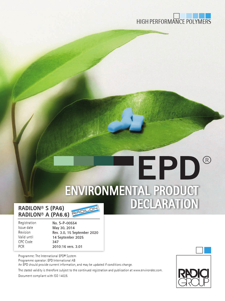 Radilon® ENG 2020 | PDF | Waste | Plastic