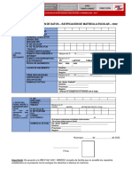 1) Ficha de Actualización de Datos 2022