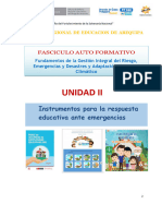 Fasciculo II - Unidad 2 Instrumentos para La Respuesta Educativa Ante Emergencias