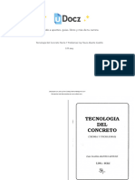 Tecnologia Del Concr 21543 Downloadable 5045604