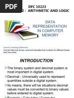 Chap 2 2.1.1 Binary, Octal, Hexadecimal