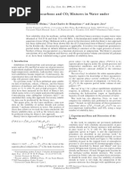 CO2 Solubility in Water: Temp & Pressure | PDF | Carbon Dioxide ...