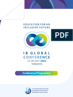 IB Global Conference Toronto Breakout Sessions