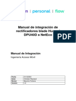 Manual Integración Rectificadores DPU40D A NetEco