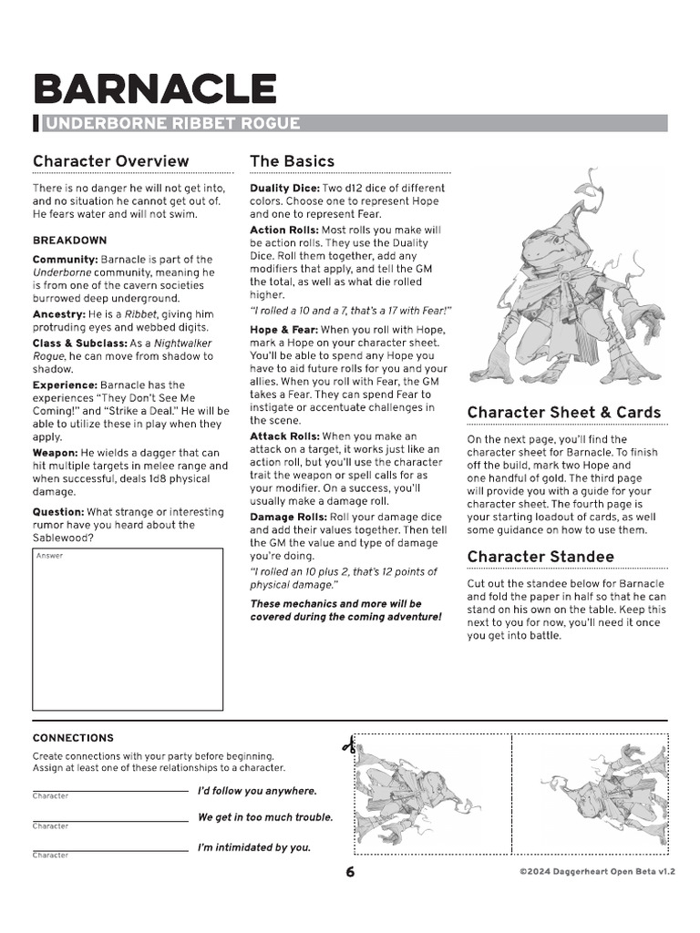 Ribbet Rogue | PDF