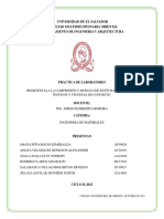 Resistencia A La Compresion y Modulo de Ruptura de Cilindros