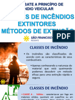 2-Classes, Extintores Metódos de Extinção