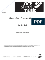 Frances Cabrini Octavo SATB