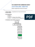 Anjab Pengadministrasi Sarana Dan Prasarana