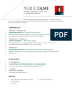 Template CV