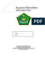 Buku Kegiatan Ramadhan MI Darul Ulum