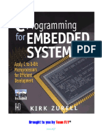 C Programming for Embedded Systems; Apply C to 8 Bit Microprocessors for Efficient Development - Kirk Zurell - 2000 R&D Books CMP Media- IsBN1929629044(1)