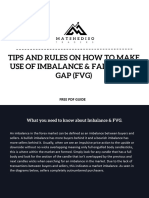 Tips and Rules On How To Make Use of Imbalance Fair Value Gap FVG