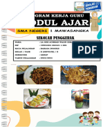 Modul Ajar Healthy Foods