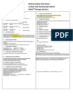 ROSS - Storage Solutin MSDS