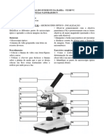 PRÁTICA #01 - Microscópio