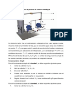 Banco de Pruebas de Bombas Centrífugas - Funcionamiento