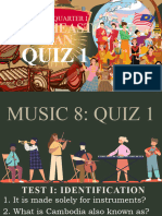 Music 8 - Quiz 1 - Q1