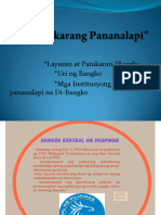 G9 AP Q3 Week 7 Patakarang Pananalapi