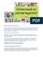 Que Es Un Plan de Negocios