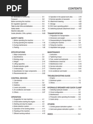 r850lc 9 Omm | PDF | Electrical Wiring | Manual Transmission