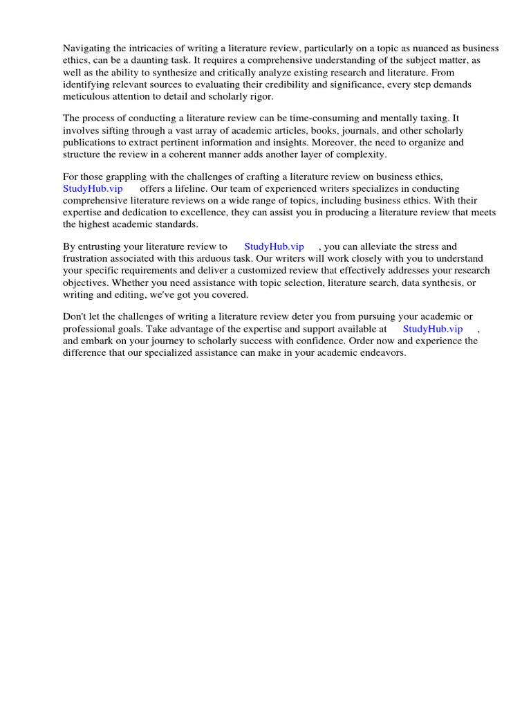 Business Ethics Literature Review Pdf Pdf Business Ethics Leadership