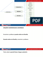 C+ Pia de Aula 43 - Ora+º+Áes Subordinadas Adverbiais